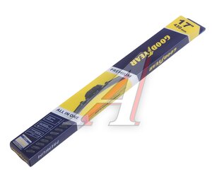 Изображение 3, GY000437 Щетка стеклоочистителя 430мм бескаркасная (8 адаптеров) Premium GOODYEAR