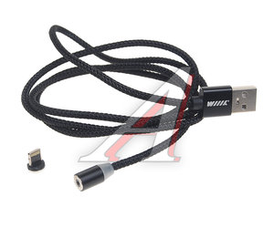 Изображение 2, CBM980-U8-10B Кабель iPhone (5-) 2A 1м магнитный WIIIX