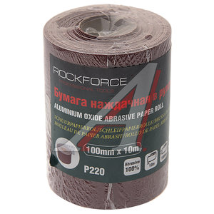 Изображение 1, RF-SR4220A Бумага наждачная P-220 100ммх10м рулон ROCKFORCE