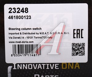 Изображение 6, 23248 Переключатель подрулевой AUDI A2 стеклоочистителя MEAT&DORIA