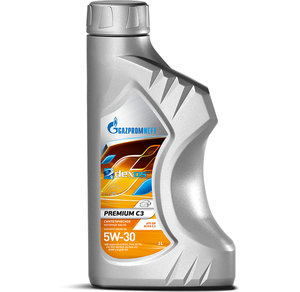 Изображение 1, 0253142229 Масло моторное Premium C3/SN 5W30 синт.1л GAZPROMNEFT