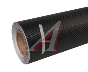Изображение 1, PV-CR 853 Пленка виниловая черная карбон "Large cardon fiber " 1.52х30м 130мк