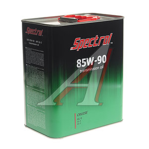 Изображение 1, 9550 Масло трансмиссионное КРУИЗ (ТАД-17) GL-5 85W90 мин.3л SPECTROL