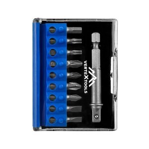 Изображение 8, 0052-21 Отвертка-битодержатель с комплектом бит и головок 21 предмет VERTEXTOOLS