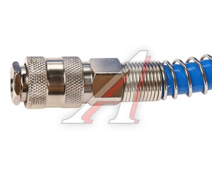 Изображение 2, LG-14021 Шланг компрессора 10х14мм 15м спиральный полиуретановый с быстроразъемами LIGE