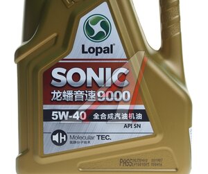 Изображение 2, LPL32723 Масло моторное LOPAL SONIC 900 SN 5W40 синт.4л