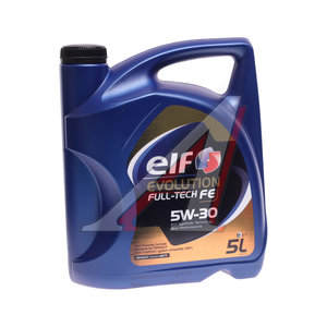 Изображение 1, 213935 Масло моторное EVOLUTION FULL-TECH FE 5W30 синт.5л ELF