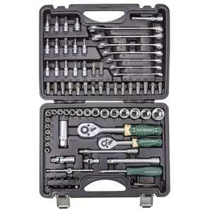 Изображение 2, RF-4821-5DS Набор инструментов 82 предмета слесарно-монтажный 3/8", 1/4" ROCKFORCE