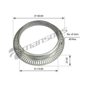 Изображение 1, 400.664 Кольцо АБС MAN 2000 (93-97) MANSONS