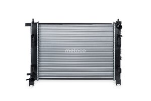 Изображение 1, 8010-217 Радиатор RENAULT Duster (10-), Logan, Sandero (12-) системы охлаждения METACO