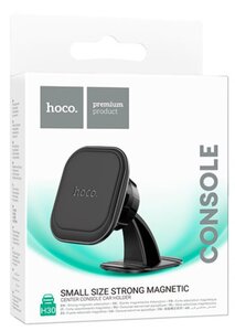 Изображение 11, H30 black Держатель телефона универсальный магнитный черный HOCO