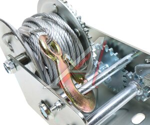 Изображение 4, ER-97900 Лебедка барабанная 0.90т L=10м тросовая двухскоростная ЭВРИКА