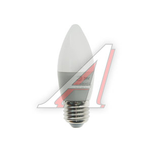 Изображение 1, LED-SMD-B35-7W-827-E27 Лампа светодиодная E27 B35 7W (70W) 220V теплый ЭРА
