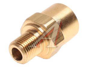 Изображение 2, 467.I.8-К18.119.В Соединитель трубки ПВХ, полиамид d=8мм G наружный 1/8" прямой латунь TISCON