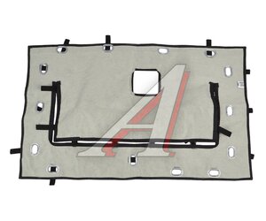 Изображение 2, 2000300156573 Утеплитель радиатора УРАЛ -М рестайлинг,  черный UEZ