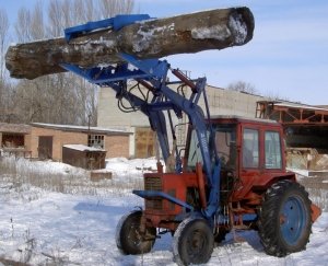 Изображение 4, ПКУ-0.8-19 Приспособление МТЗ-80, 82 (ПКУ-0.8) для погрузки бревен САЛЬСК