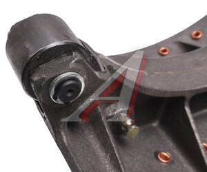 Изображение 3, DZ9112340060-MX Колодки тормозные SHACMAN SHAANXI F3000 задние с накладками (1шт.) MOVELEX