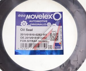 Изображение 3, 201V015100282-MX Сальник коленвала SITRAK HOWO дв.MC11, MC13 передний (100х130х12) MOVELEX