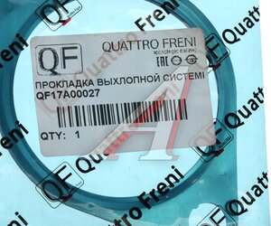 Изображение 3, QF17A00027 Прокладка HYUNDAI Accent (15-16) трубы приемной глушителя QUATTRO FRENI