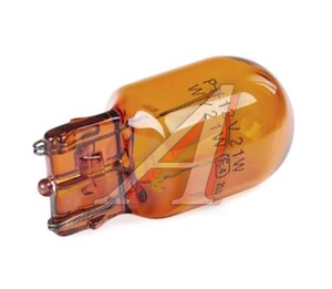Изображение 6, 12071CP Лампа 12V WY21W W3x16d желтая Yellow PHILIPS