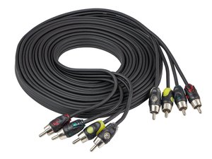 Изображение 2, RCA-B254 Кабель RCA 4х4 5м AURA