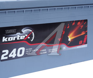 Изображение 2, 6СТ240(3) 740103 Аккумулятор KORTEX TRUCK 240А/ч обратная полярность