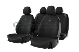 Изображение 1, 22023 Авточехлы (майка) полиэстер черно-серые (7 предм.) Forum CARFASHION