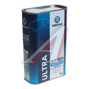 Изображение 1, 4637592 Масло моторное ULTRA A5/B5 5W30 синт.1л MICHI