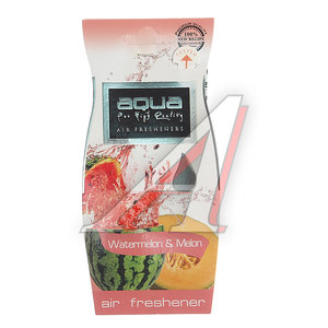 Изображение 1, 57839 Ароматизатор подвесной пластина (watermelon & melon) Air Freshener Drop AQUA
