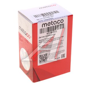 Изображение 4, 6378-001 Датчик температуры CHEVROLET Aveo (08-), Cruze (09-) охлаждающей жидкости METACO