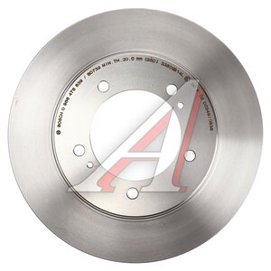 Изображение 4, 0986478839 Диск тормозной SUZUKI Grand Vitara (98-) передний (1шт.) BOSCH