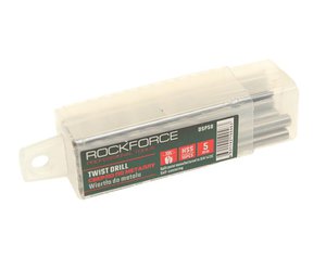 Изображение 2, RF-DSP50 Сверло по металлу 5.0мм HSS (10шт.) ROCKFORCE