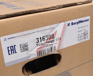 Изображение 9, 316308 Турбокомпрессор MAN дв.D2866LF BORG WARNER №