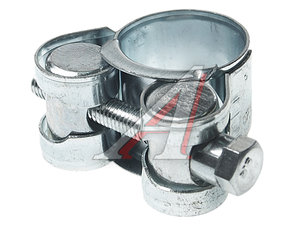 Изображение 1, D1111221322 Хомут силовой d=019-021 (20) оцинкованная сталь W1 KIT++