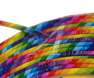 Изображение 2, JY-702 Молдинг 5х7мм разноцветный 15м рулон