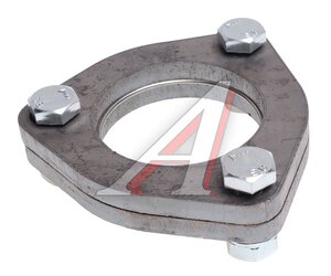 Изображение 1, 57FG3 Фланец выхлопной системы d=57мм 2шт. (прокладка, комплект крепежа) треугольный TRANSMASTER