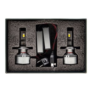 Изображение 3, MIS-K40-H7 Лампа светодиодная 12/24V H7 S6 48W 6000К 3800Лм с кулером (2шт.) LED Chip 3570 MISTAR