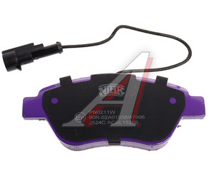 Изображение 5, PN0211W Колодки тормозные FIAT Albea передние (4шт.) NIBK