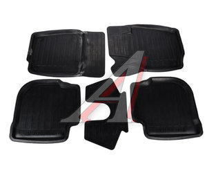 Изображение 1, ADRAVG002.1 Коврик салона VW Polo седан (20-) резина черный (4 предм.) AVTODRIVER