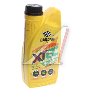 Изображение 1, 36151 Масло моторное XTEC C4 5W30 синт.1л BARDAHL