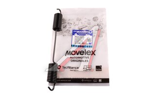 Изображение 3, 81.97610.0115-MX Пружина SHACMAN SHAANXI X3000 колодок задних возвратная (мост HDZ237/HDZ300/HDZ9.5T) MOVELEX