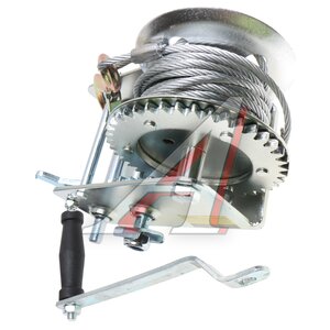 Изображение 2, ER-97900 Лебедка барабанная 0.90т L=10м тросовая двухскоростная ЭВРИКА