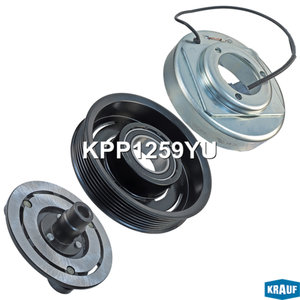 Изображение 2, KPP1259YU Шкив MAZDA 3, 6, CX-7 (02-) компрессора кондиционера KRAUF