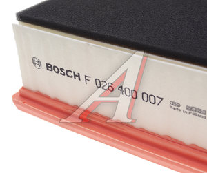 Изображение 3, F026400007 Фильтр воздушный VW T5 (03-) (для пыльных условий) BOSCH