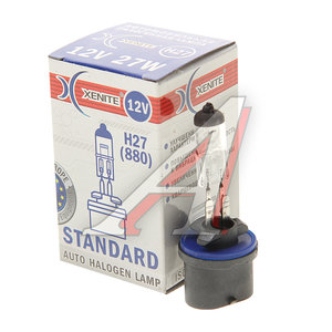 Изображение 1, 1007006 Лампа 12V H27(880) 27W PG13 3200К Standard XENITE