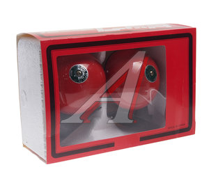 Изображение 3, TZ-A001-115-2 red Сигнал звуковой 12V 430/320Hz комплект 2шт. TORINO
