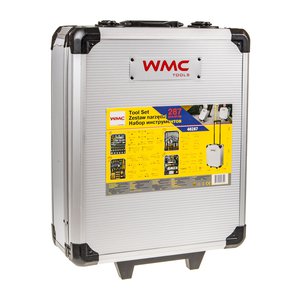 Изображение 1, WMC-40287 Набор инструментов 287 предметов слесарно-монтажный в кейсе WMC TOOLS