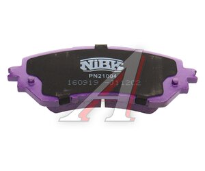 Изображение 4, PN21004 Колодки тормозные TOYOTA Yaris (06-) передние (4шт.) NIBK