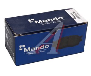 Изображение 5, MBF015231 Колодки тормозные MERCEDES W221, 211 передние (4шт.) MANDO