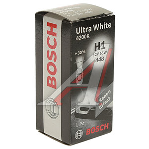 Изображение 3, 1987302111 Лампа 12V H1 55W P14.5s Ultra White BOSCH